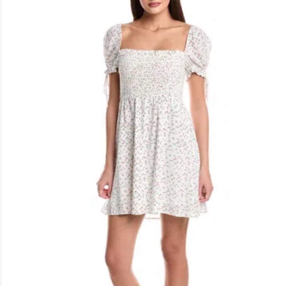 Bardot Mini Dress Ditsy Floral Print Revolve Size 6/Small